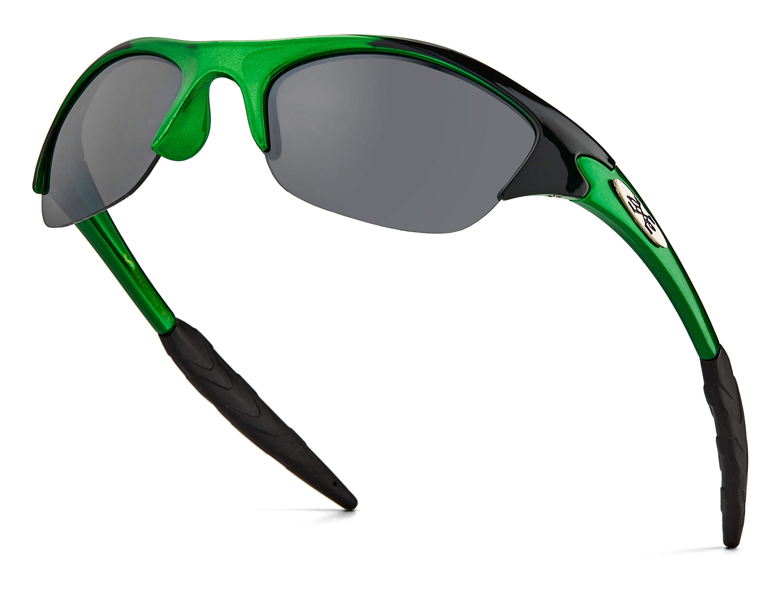 X LOOP Kids Sunglasses - Sporty Half Frame Children Toddler Sunglasses for Boys and Girls Age 2-6