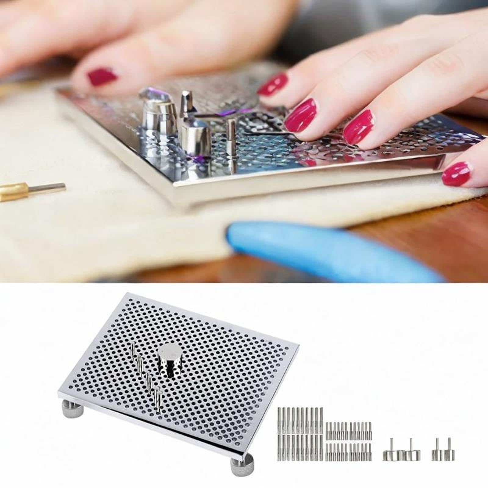 Kit di artigianato per unghie con decorazione in filo di perline per lavori creativi con fili metallici, modellatura e creazione di gioielli,