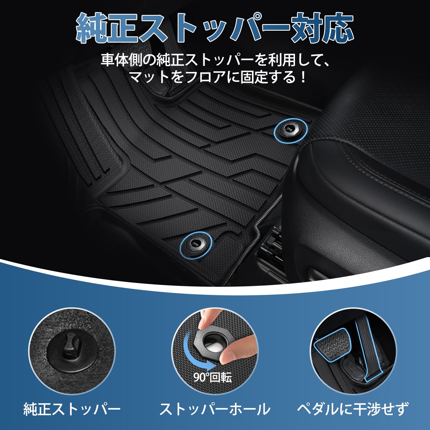 Amazon | Kotesoto トヨタ 新型 アルファード40系 フロアマット ヴェル 