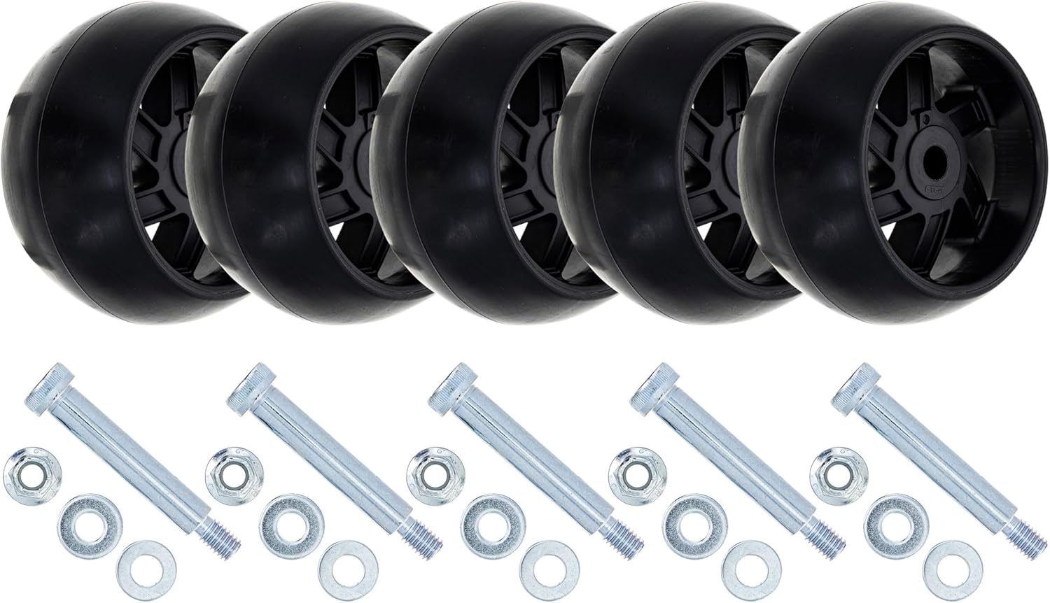 8TEN Deck Wheel Kit for Husqvarna Poulan Gravely RZ4623 Z246 Z254 YTH23V48 YTH24V54 YTH2242 532174873 589527301 21546197