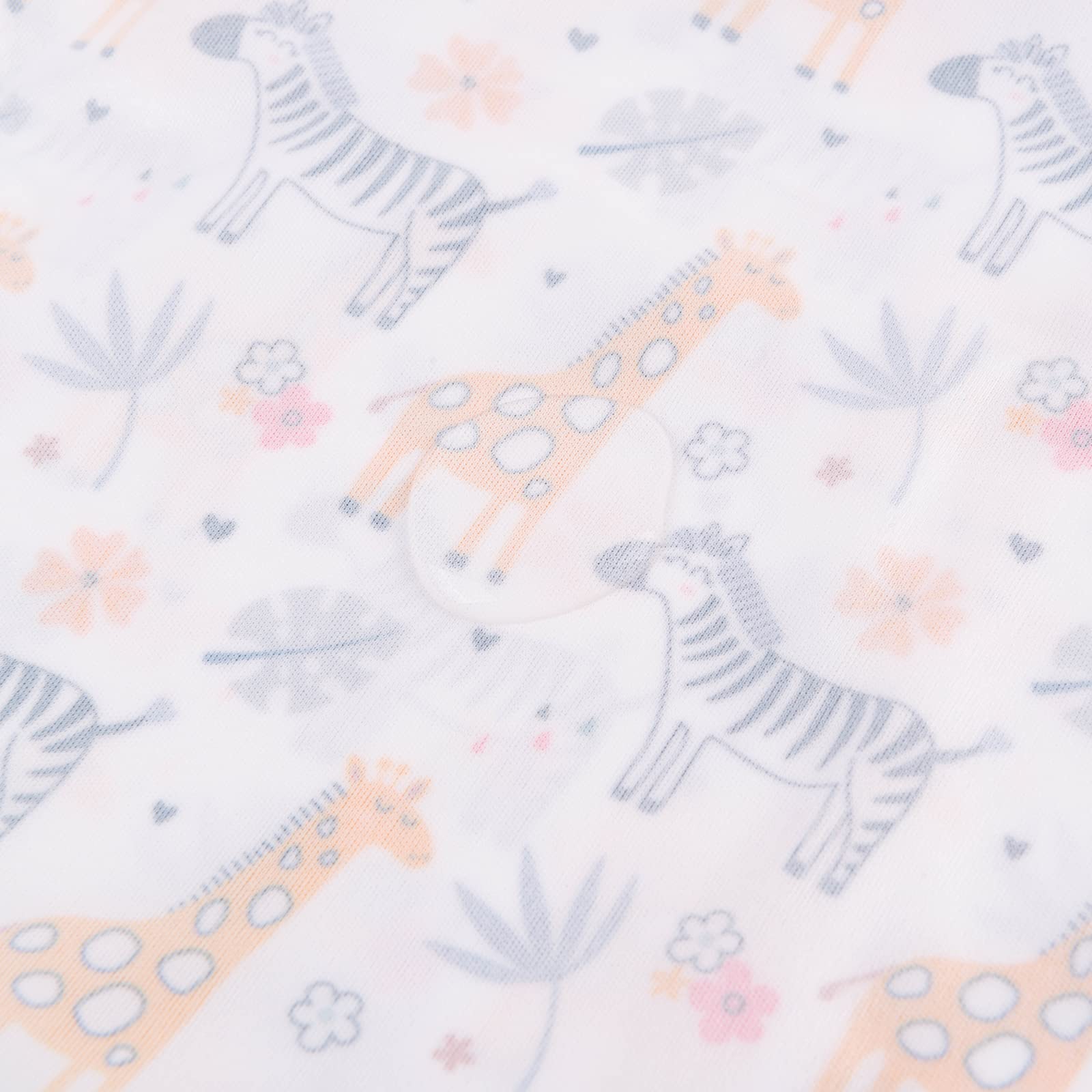 Babygoal Nass- und Trockentaschen für Babywindeln, waschbare Reisetaschen, Strand, Pool, Turnbeutel für Badeanzüge und nasse Kleidung, mit Zwei Reißverschlusstaschen, Giraff und Bär, Travel