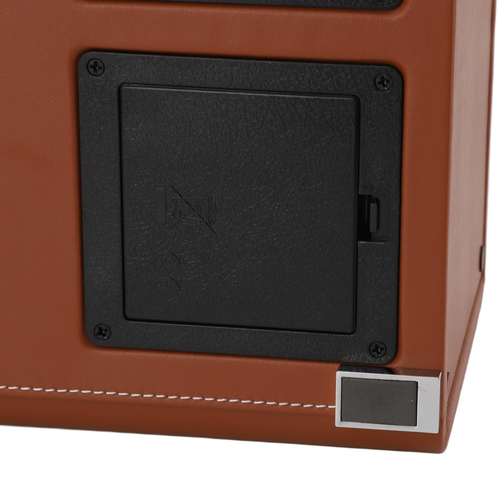 Fdit Caja Giratoria Automática para 2 Relojes, Enrollador Doble de