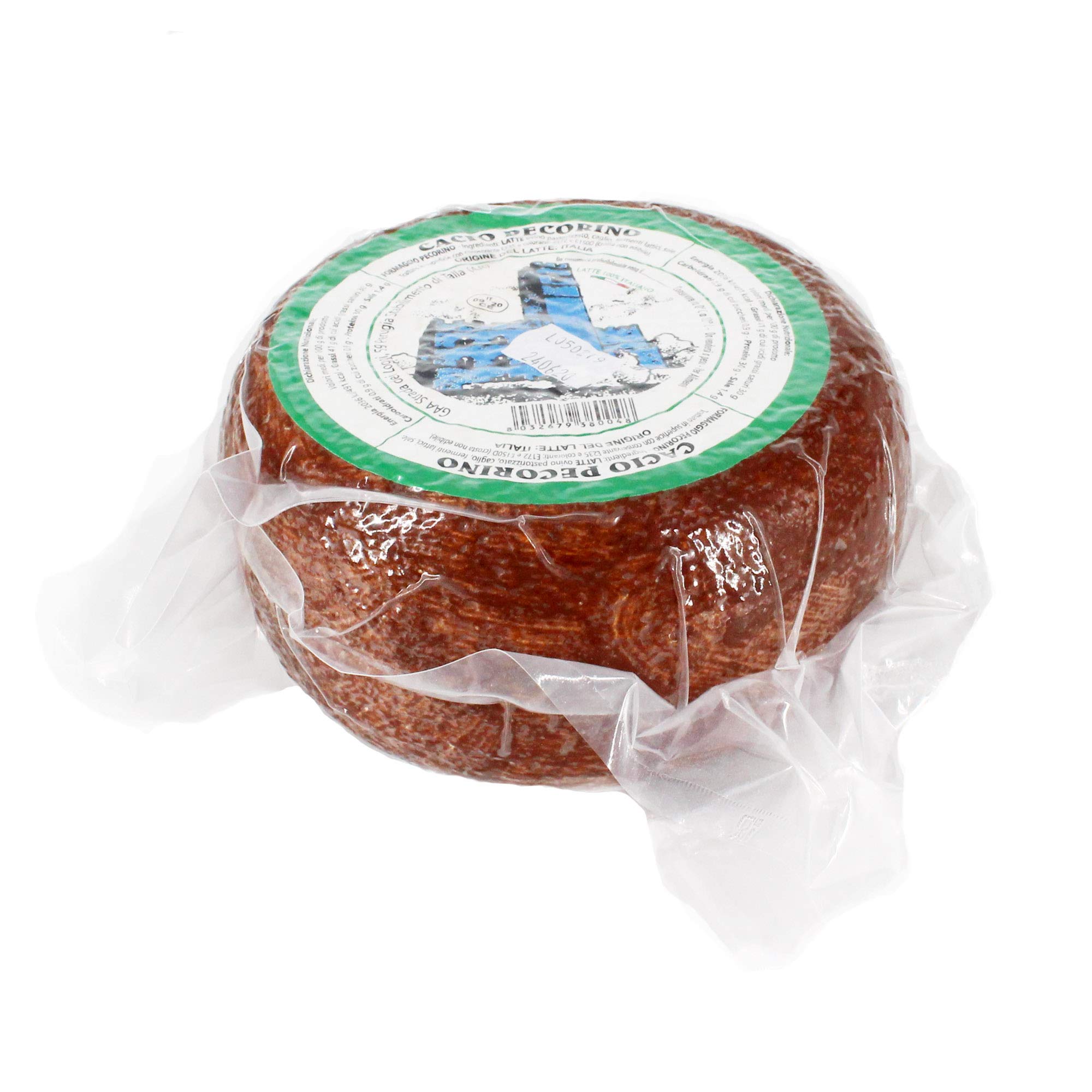 Ganzer Käselaib 1,2 kg - PECORINO TOSCANO DOP aus CASENTINO - 4 MONATE gereift - Käse aus BERGSCHAFMILCH - Direkt aus Italien