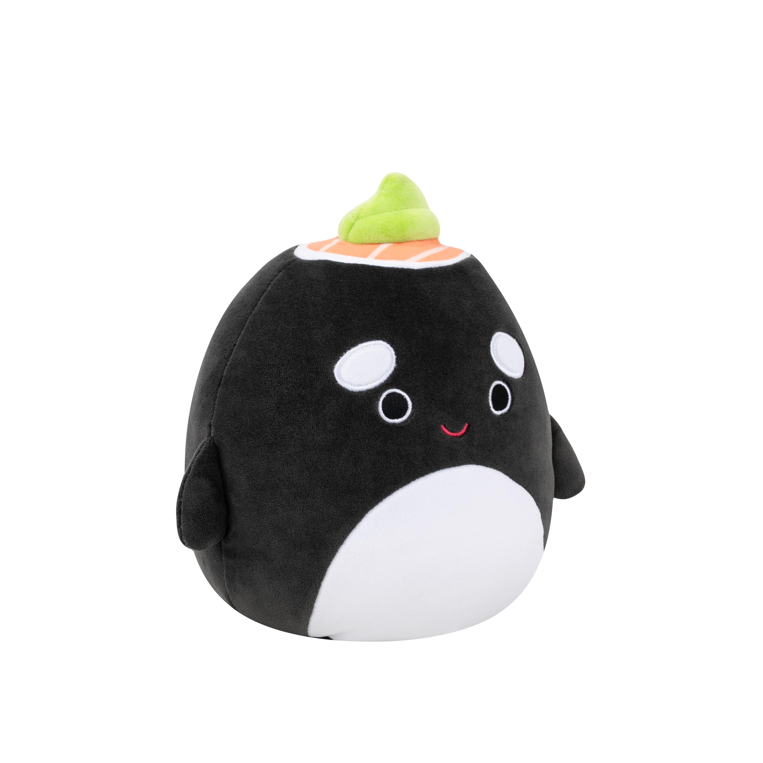 Squishmallows Original 7.5-Inch Kai the Black Sushi Orca Whale, Black Whale, 19.05 cm - Image 3