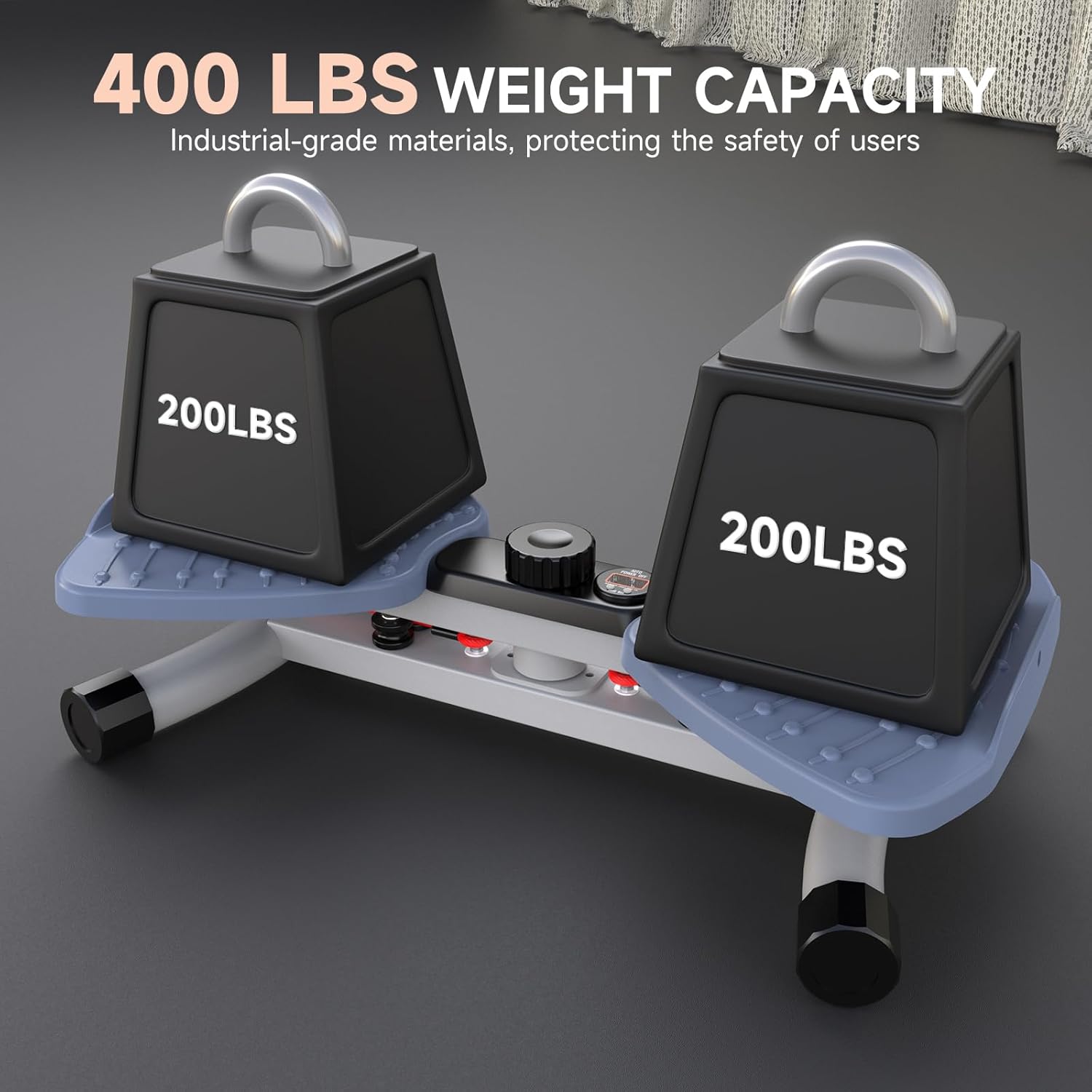 Waist Twister Machine Exercise, Waist Twister with Counting Display, Twister AB Board Machine for woman and man.Core Trainer for Women Belly Fat Loss, Home Gym Workout Equipment, Noiseless, 400 lbs Capacity