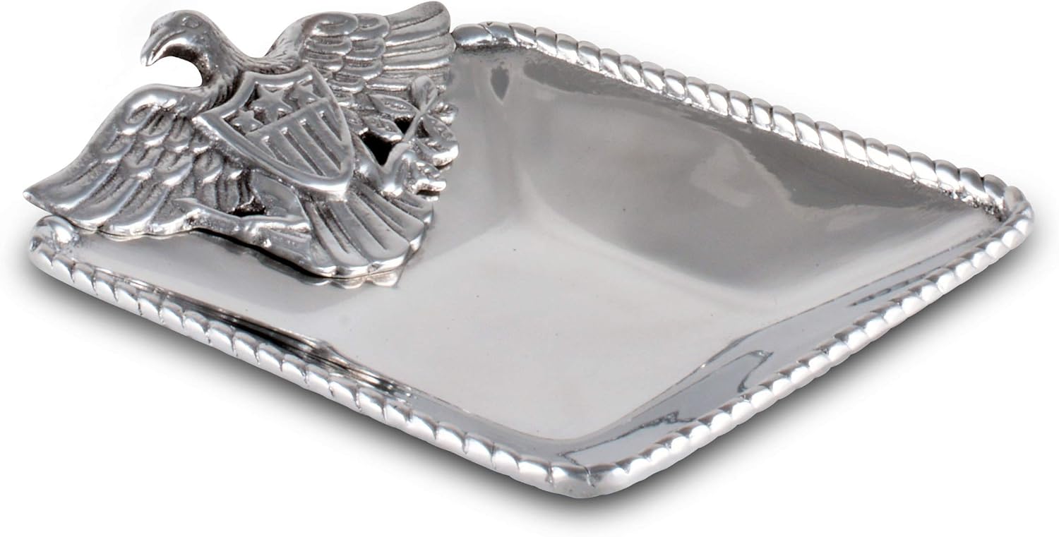 Arthur Court American Eagle Nut/Candy/Snack Bowl 7.5 inch