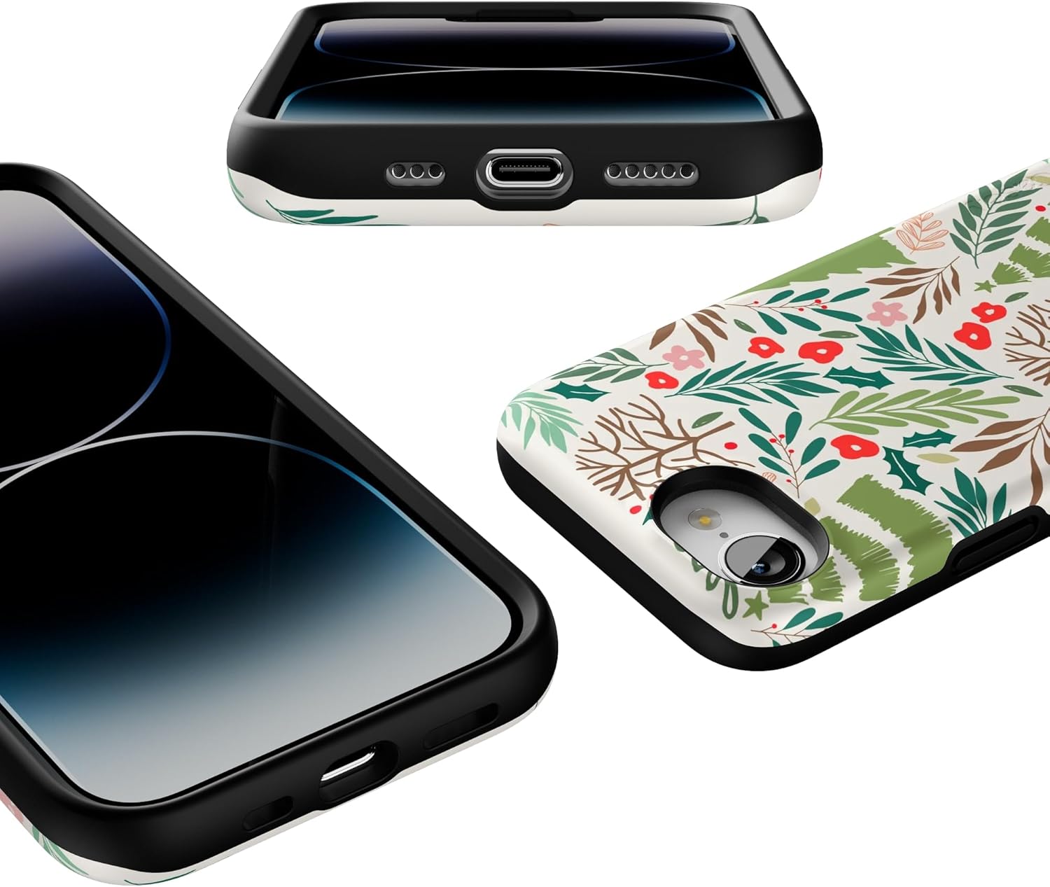 Casely iPhone 16e Case | Under The Mistletoe | Holiday | Bold Protective Design | MagSafe Compatible Design