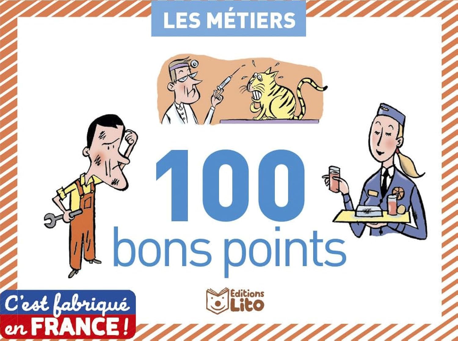 LITO 100 BONS POINTS LES METIERS