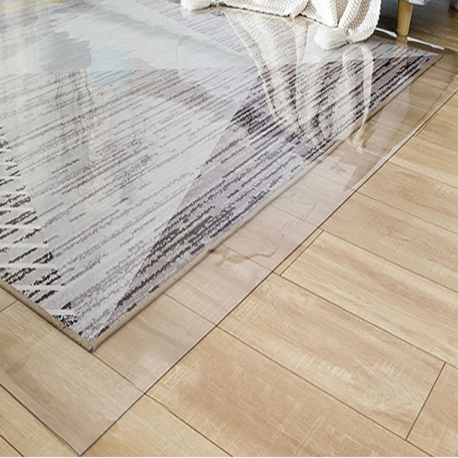 Nisorpa Protector De Mesa Transparente, 100 X 200 Cm, PVC