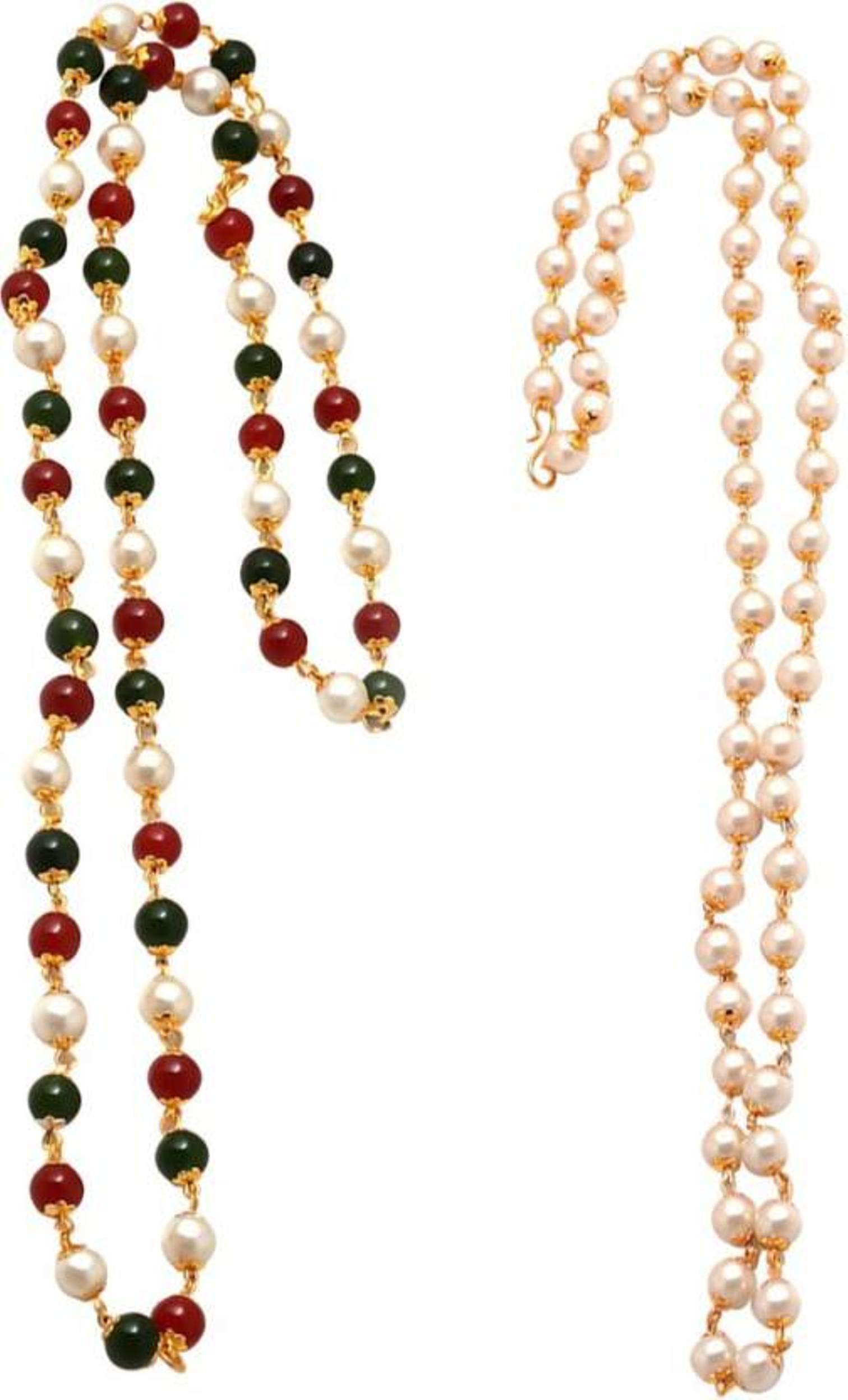See full amazon price history chart for Tirupati Deals Set of Multi-Colour with Pearl White Chain 26 inch Fine Pearl Real Look Gold Plated Finish Handmade Work Beautiful Pearl Jewelry for Womens Girls Men Tirupati Deals Set of Multi-Colour with Pearl White Chain 26 inch Fine Pearl Real Look Gold Plated Finish Handmade Work Beautiful Pearl Jewelry for Womens Girls Men (B07LGJNXDL) Amazon Price History, Amazon Price Tracker