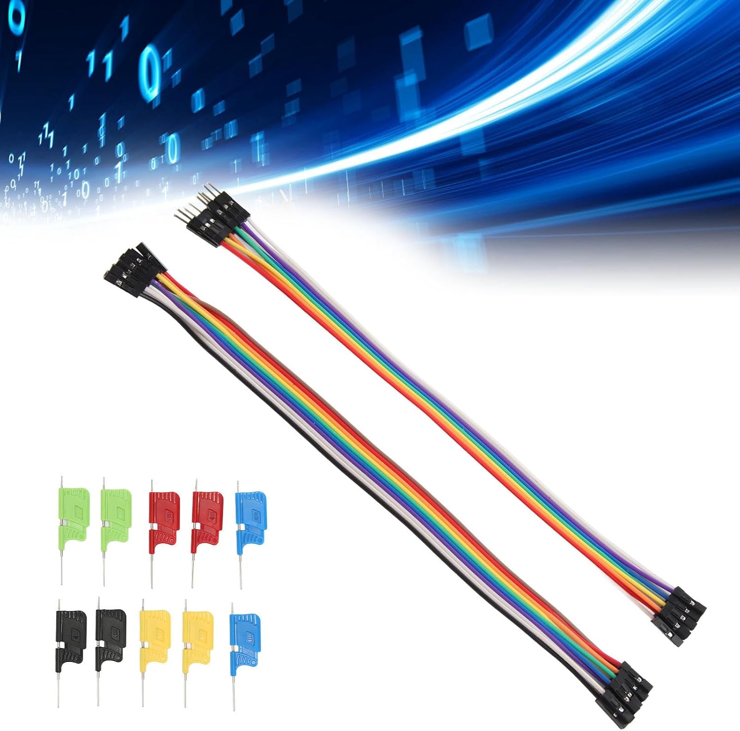 SDK08 Test Clip Chip Foot Clip Micro IC Clamp for SOIC TSSOP TSOP SSOP MSOP PLCC QFP TQFP LQFP SMD IC Test Chip test hook leads for SOIC TSSOP TSOP SSOP MSOP Test Probes & Leads
