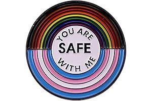 You are Safe with Me Enamel Pins Nurse Doctor Medical Students Pins