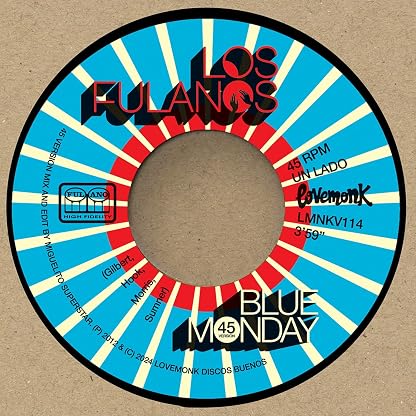 Blue Monday/Why Don't We Do Some Boogaloo por Los Fulanos — capa do álbum