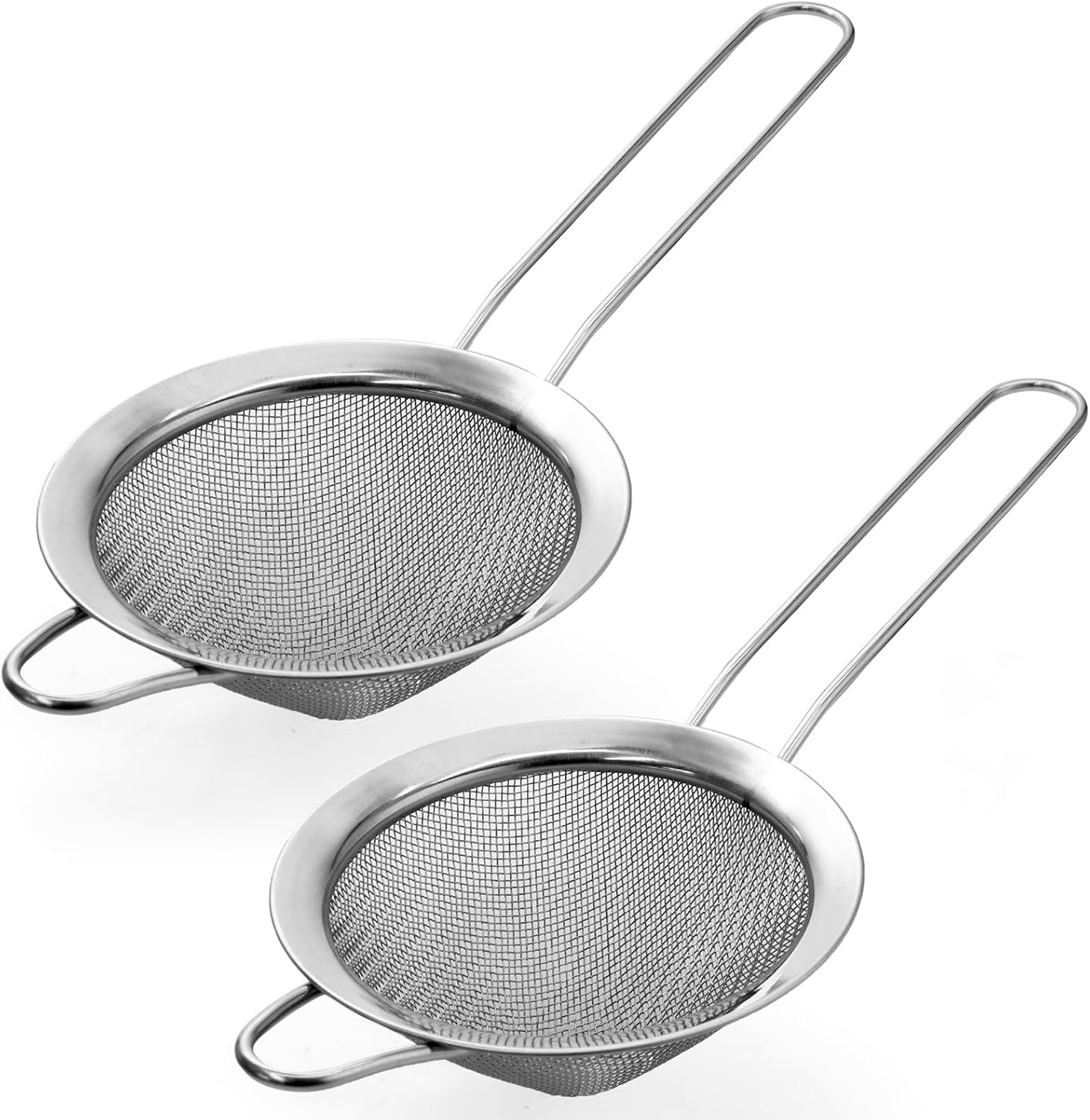 Biaungdo 2 Pcs 8.5 cm/3.3 Inch Fine Mesh Strainer, Small