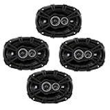 DSC6930 6x9-Inch (160x230mm) 3-Way Speakers, 4-Ohm Bundle