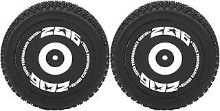 VGEBY RC Rear Tire, 2PCS High Wear Resistance High Grip Durable RC Rear Tires Rubber Fit for W L Toys 1/12 Remote Control Car Model Car Model Accessory