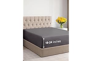 Deepest Pocket XL Queen Bed Sheets. Experience Hotel Luxury.