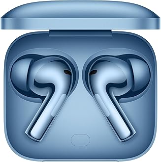 OnePlus Buds 3, Splendid Blue, Deep Bass, Anc, Immersive Sound, In Ear, Up To 44 Hour Playtime With Charging Case, Bluetooth 5.3