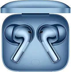 OnePlus Buds 3, azul esplêndido, graves profundos, ANC, som imersivo, até 44 horas de reprodução com estojo de carregamento, Bluetooth 5.3