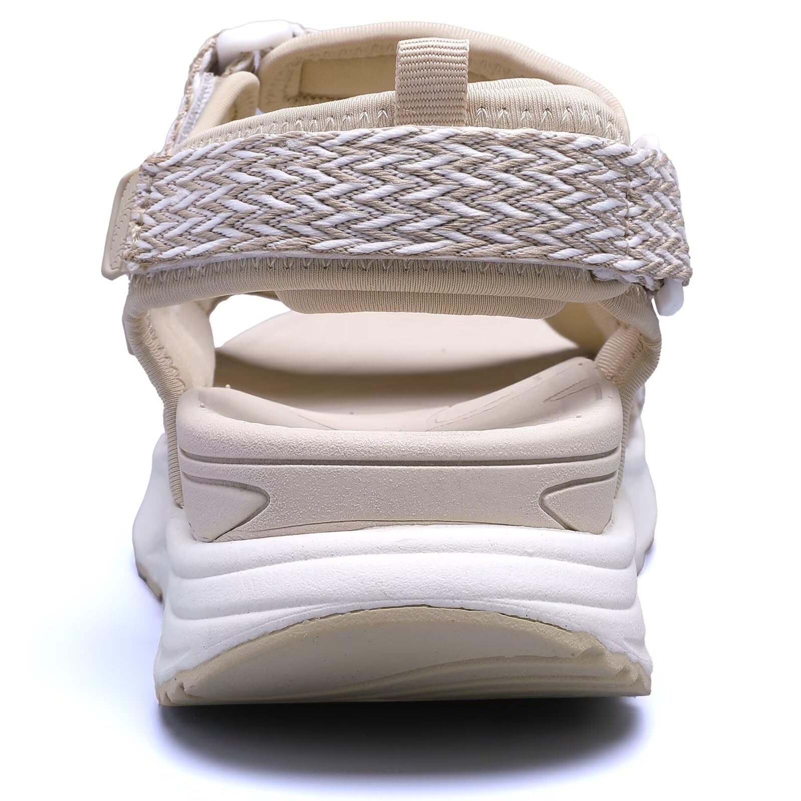 WateLves Sandales orthopédiques larges pour femmes diabétiques pour l'été, la marche, la randonnée, l'eau - Sandales d'extérieur avec sangle réglable - Confortable - Soutien de la voûte plantaire