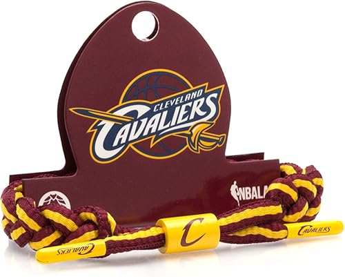 Rastaclat NBA Cleveland Cavaliers - Pulsera de baloncesto RC001CLC, Poliéster, No es una piedra preciosa