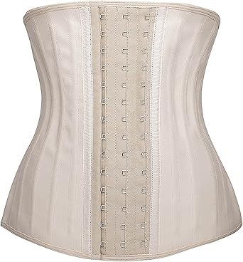 YIANNA Waist Trainer for Women Latex Steel Boned Corset Sport Tummy Control Body Shaper Cincher