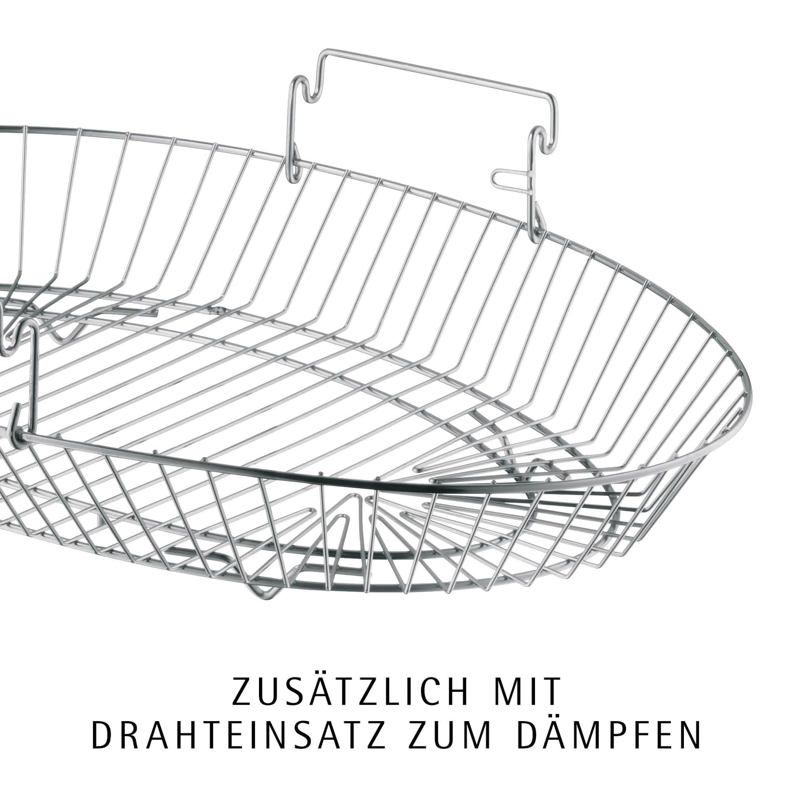 WMF Bräter mit Deckel backofengeeignet, 8,5l, Bräter Induktion, Cromargan Edelstahl, Induktionsdeckel, Bratenthermometer, 41x28,5x18cm