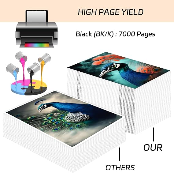 Compatible for Pantum TL-410X Toner Cartridges Work for Pantum M6700d M6700dw M6800fdw M6802fdw M7100dn M7100dw M7200fd M7200fdn Printers, with Chip, High Yield 7000 Pages, Clear Printing (Black)
