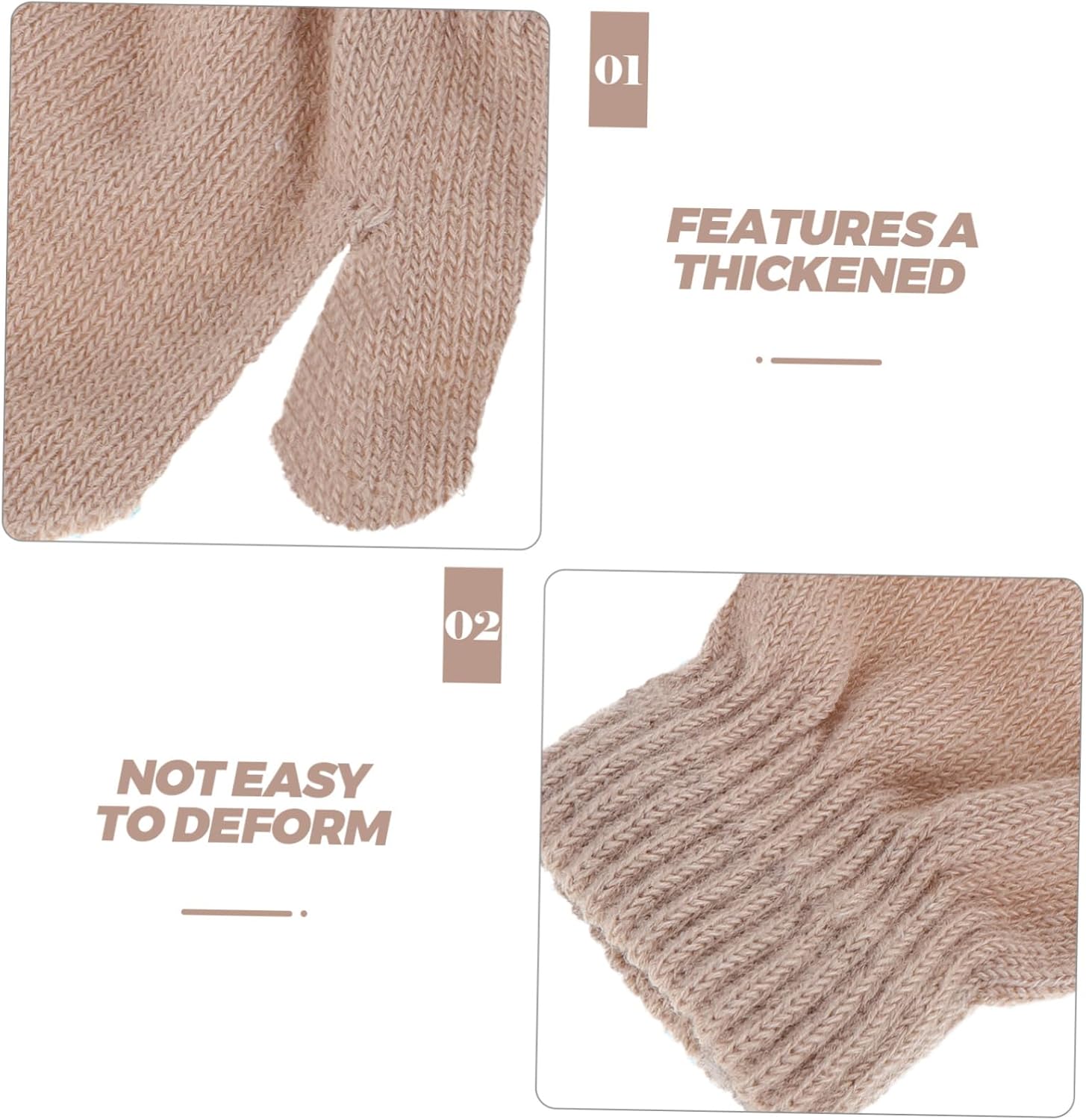 Kids Winter Gloves Unisex Knitted Mittens for Boys and Girls Soft Warm Plush Cuffs for Outdoor Cold Weather Suitable for Toddlers and Infants