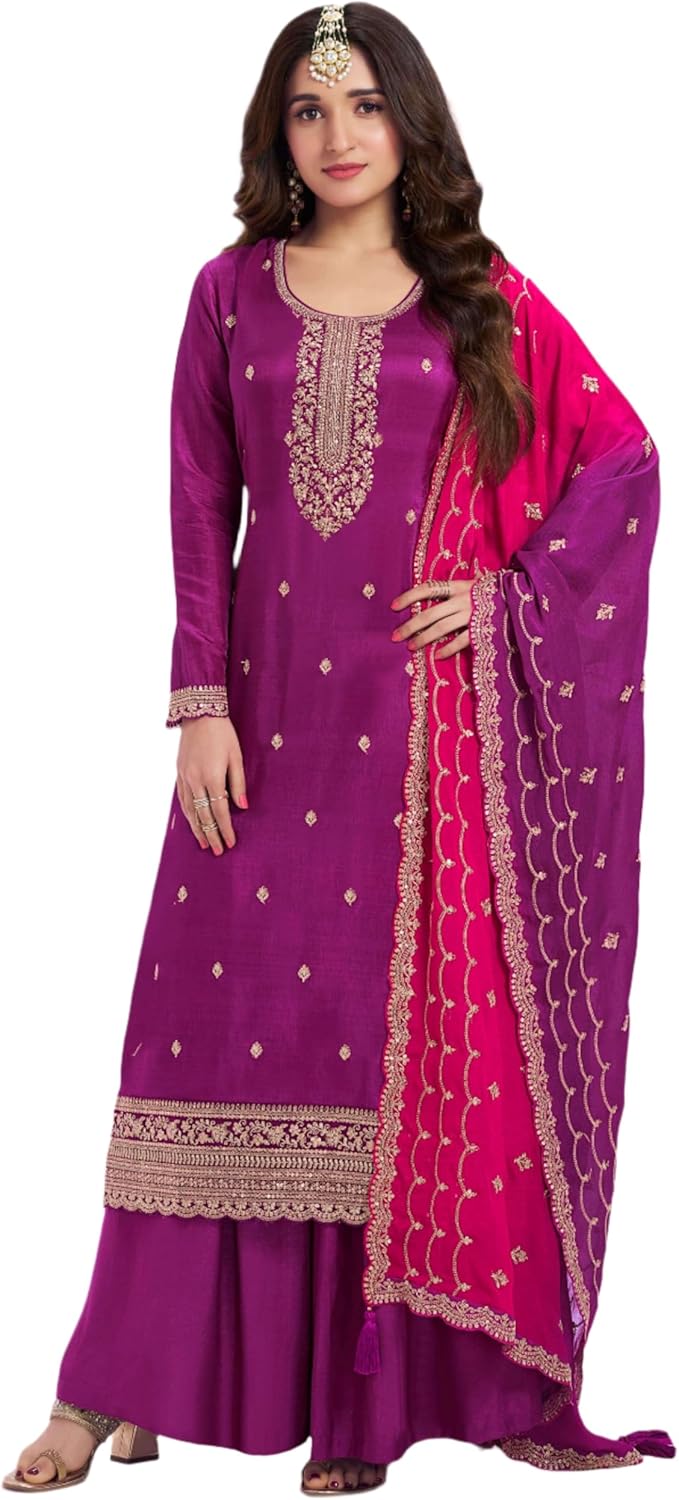 Women's Wear Indian Designer Sewn Shalwar Kameez Suits Pakistani Ethnic Party Wear Churidar Pant Dress