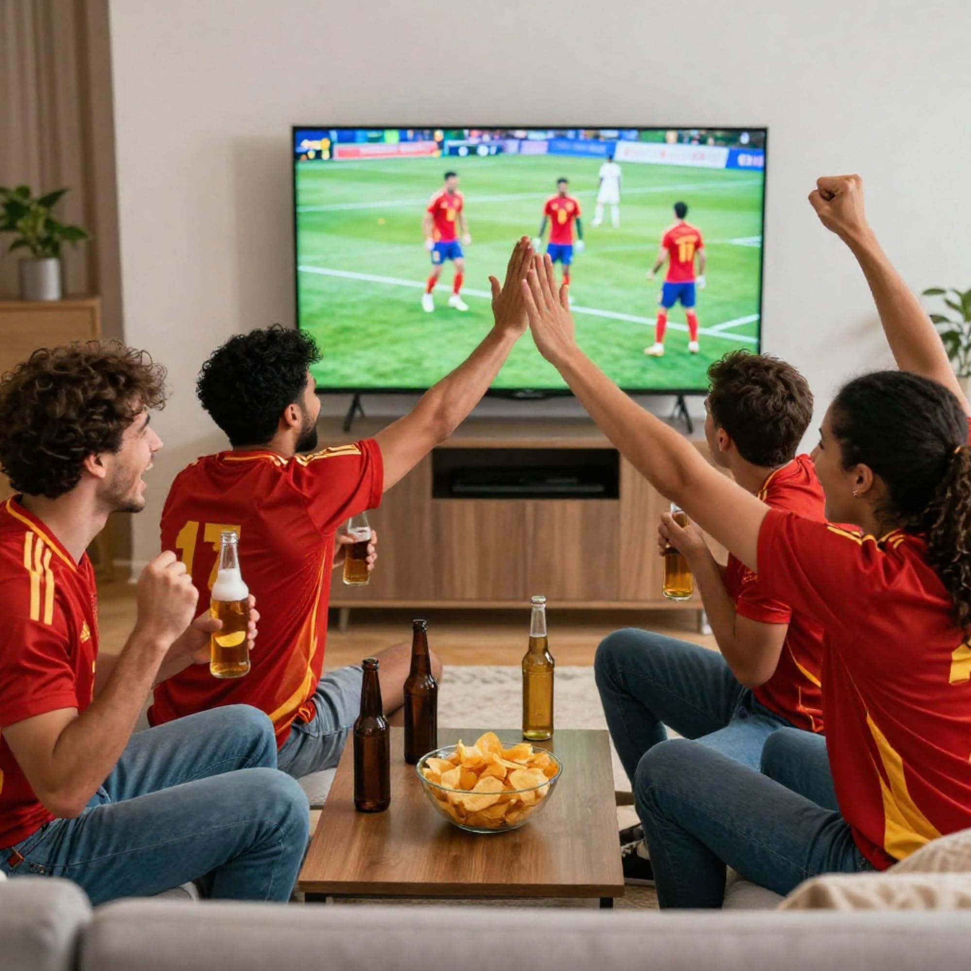 Pack Mundial Snacks Combo para 3-4 Personas con Cerveza | GublinsBBQ + MisterCorn Mix + Jumper + Piponazo + 4 Botellines | Aperitivos Variados Fútbol | Caja Regalo Mundial 2026