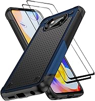 Vista 23 de Jeylly Funda para Xiaomi Redmi Note 9 Pro con protector de pantalla de vidrio templado [2 unidades], resistente a prueba de golpes, funda protectora