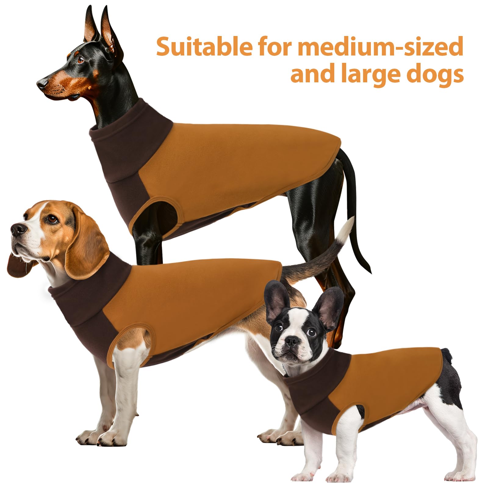 Maglioncino In Pile Per Cane - Caldo E Morbido, Taglie Piccole, Medie E Grandi - Foto 5