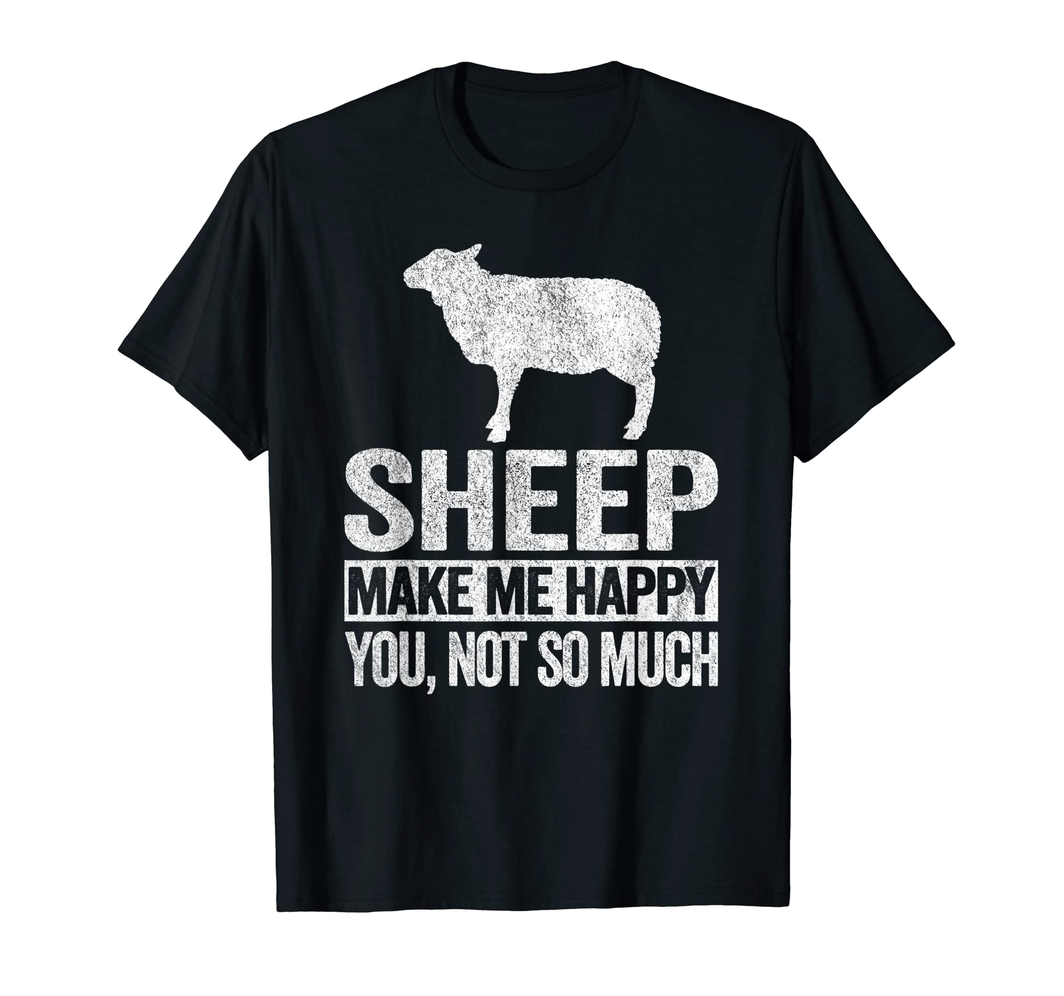 Funny Sheep Lover Sheep Boy Girl GiftSheep Lover Funny Sheep Quote Retro T-ShirtOEKO-TEX STANDARD 100