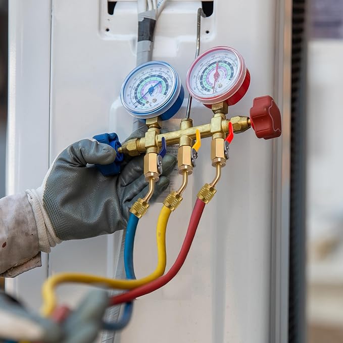 Adaptador de Válvula Esférica A2L R-32 R-454B 1/4" LH Hembra a 1/4" RH Macho miniatura 2