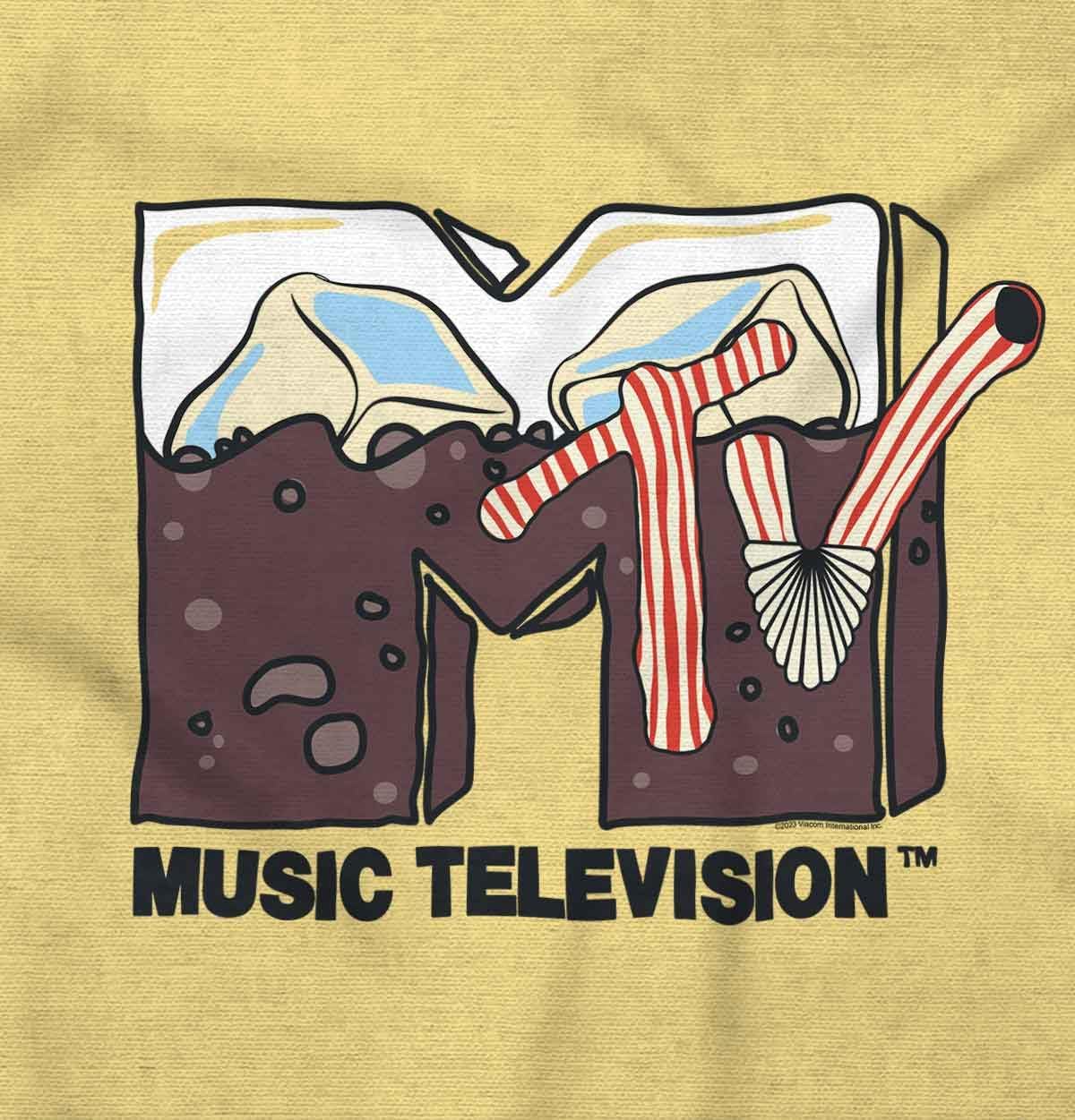 Cool Retro MTV Soda Pop Drink Logo Toddler Boy Girl T Shirt