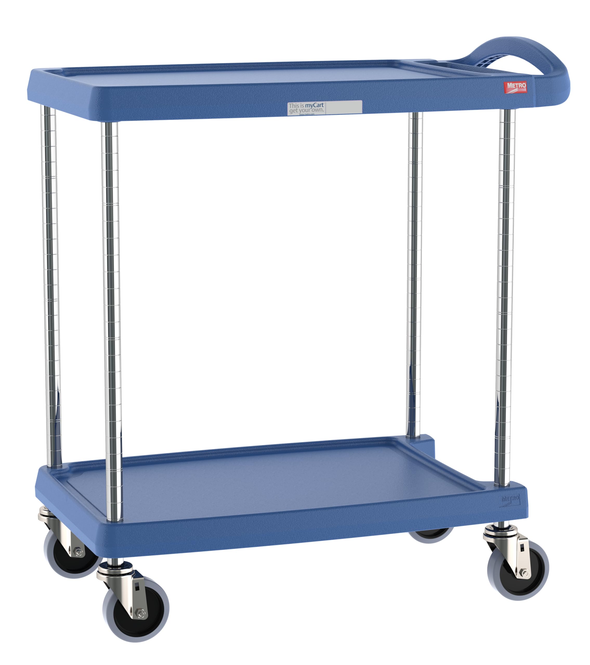 METRO Blue / Small, 2-Shelf / 1 Utility Carts