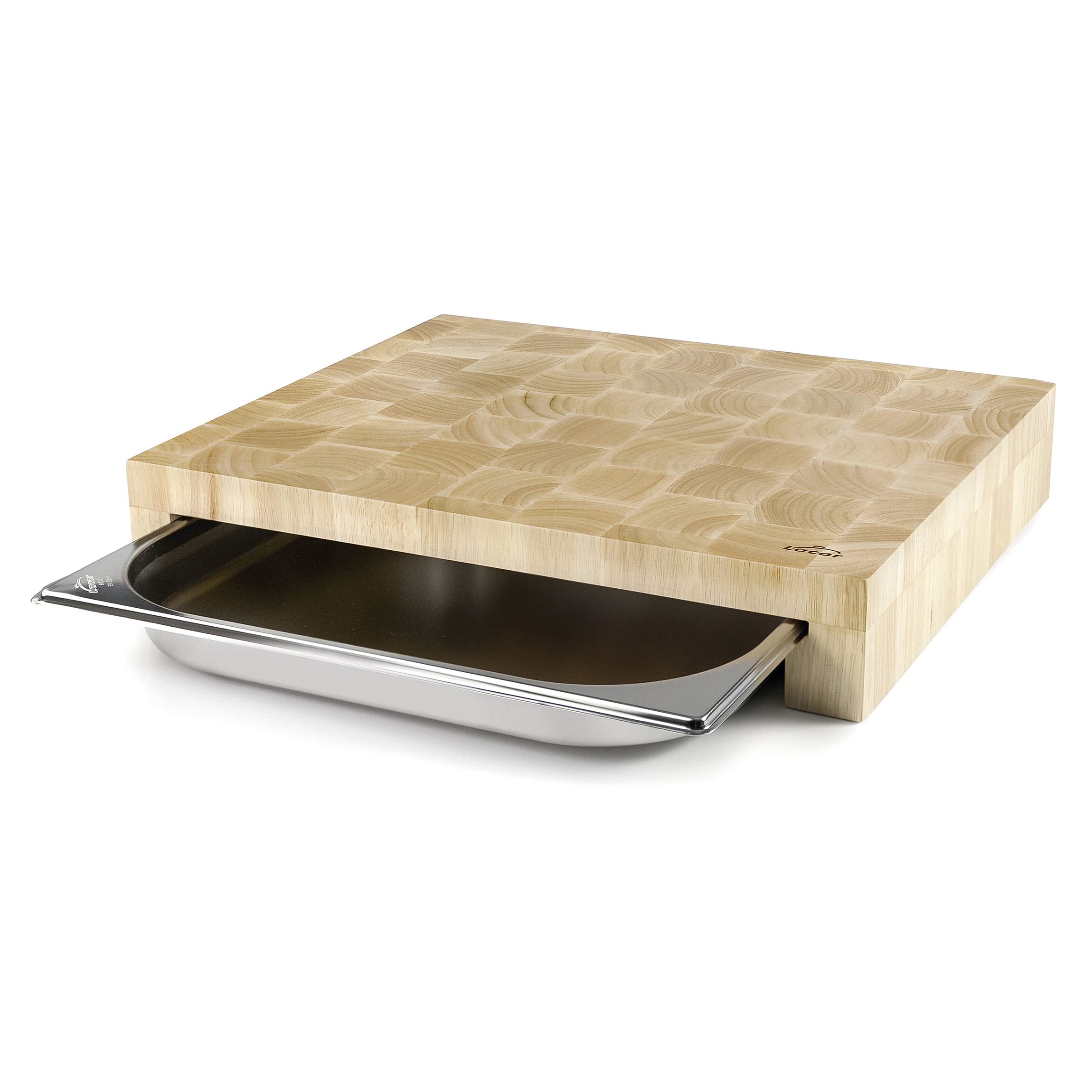 Lacor 60592 - Planche à découper en bois, planche à découper de cuisine | Ustensile professionnel durable; conçu pour un rendement optimal y nettoyage rapide et facile au lave-vaisselle