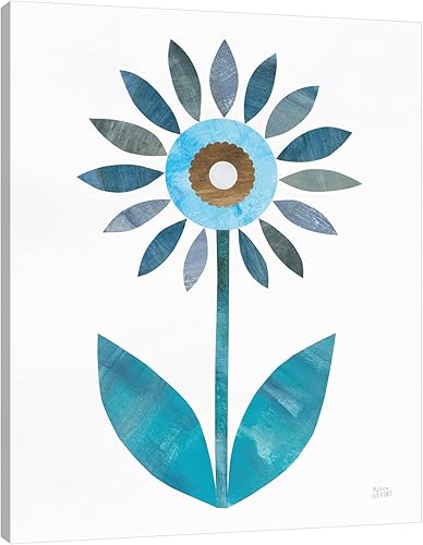 Jaxson Rea "Retro Blooms III Gallery Wrapped Canvas by Melissa Averinos, 20" x 25"