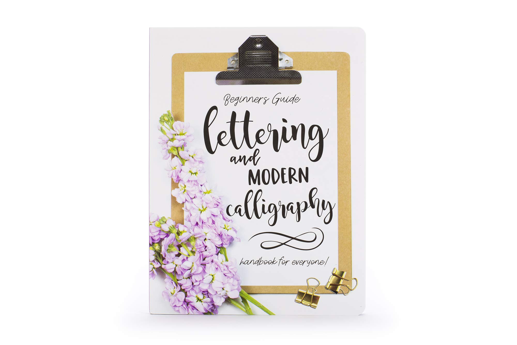 Tri-coastal DesignModern Calligraphy and Lettering Workbook: Calligraphy Paper Pad, Hand Lettering, Handwriting Practice Book (Clipboard)