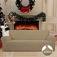 Vista 420 de Easy-Going - Funda elástica para sofá, 1 pieza, protector de muebles, suave, con parte inferior elástica, para niños, tela de jacquard de poliéster