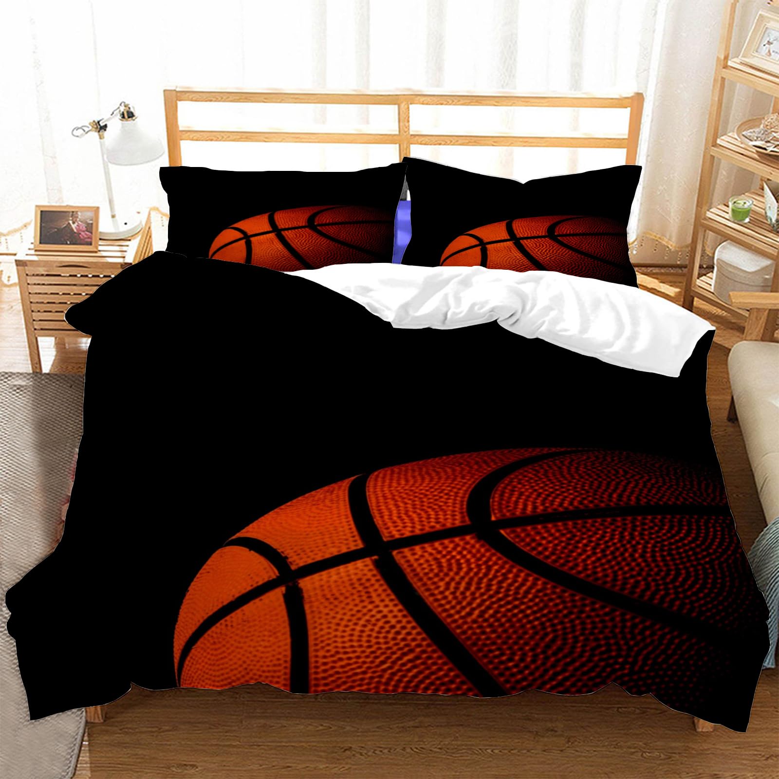 Parure de lit 2 personnes basket-ball pour offrir un sommeil de champion