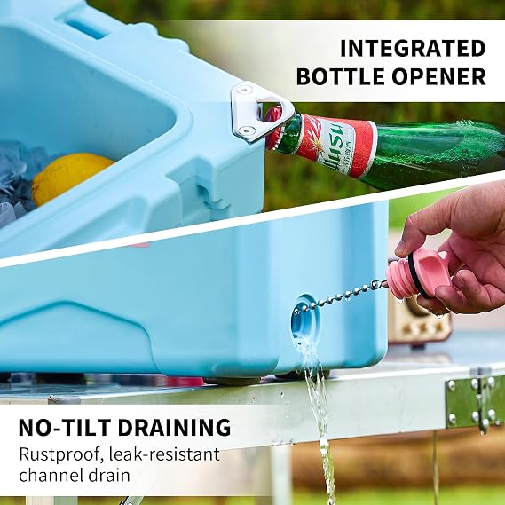 EchoSmile 12/18/25 Quart Rotomolded Cooler, Built to Stand up to The Rigors of The Journey