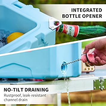 EchoSmile 12/18/25 Quart Rotomolded Cooler, Built to Stand up to The Rigors of The Journey