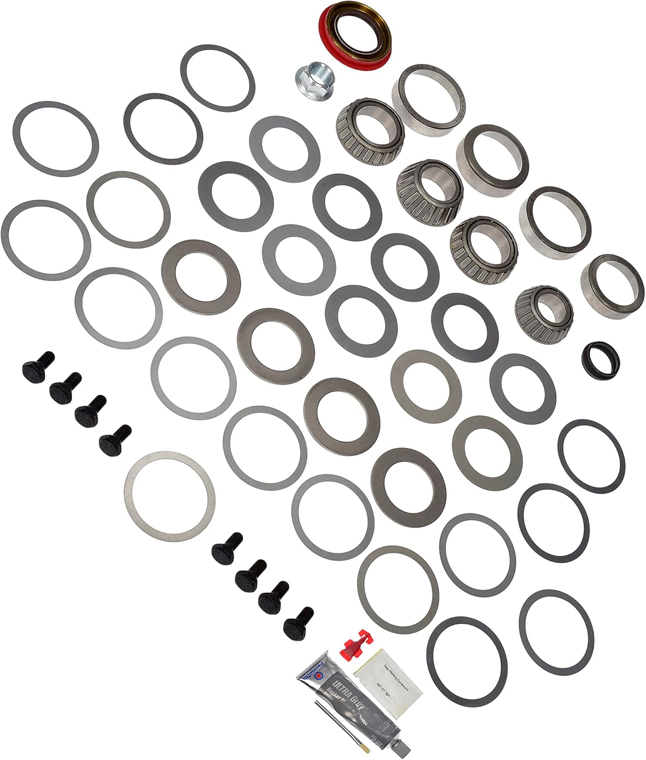 APDTY 161428 Premium Ring And Pinion Master Bearing And Installation Kit