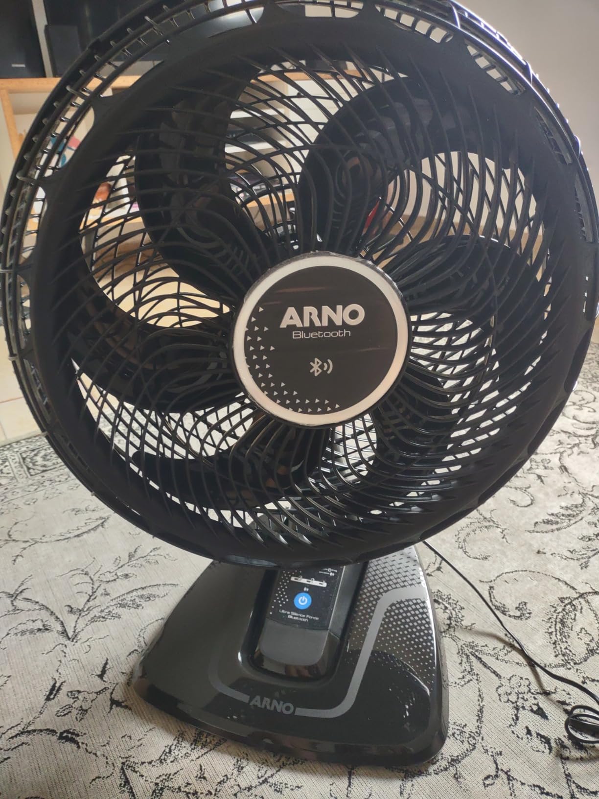 Ventilador de Mesa Arno Ultra Silence Force Desmontável Bluetooth VDBT ...