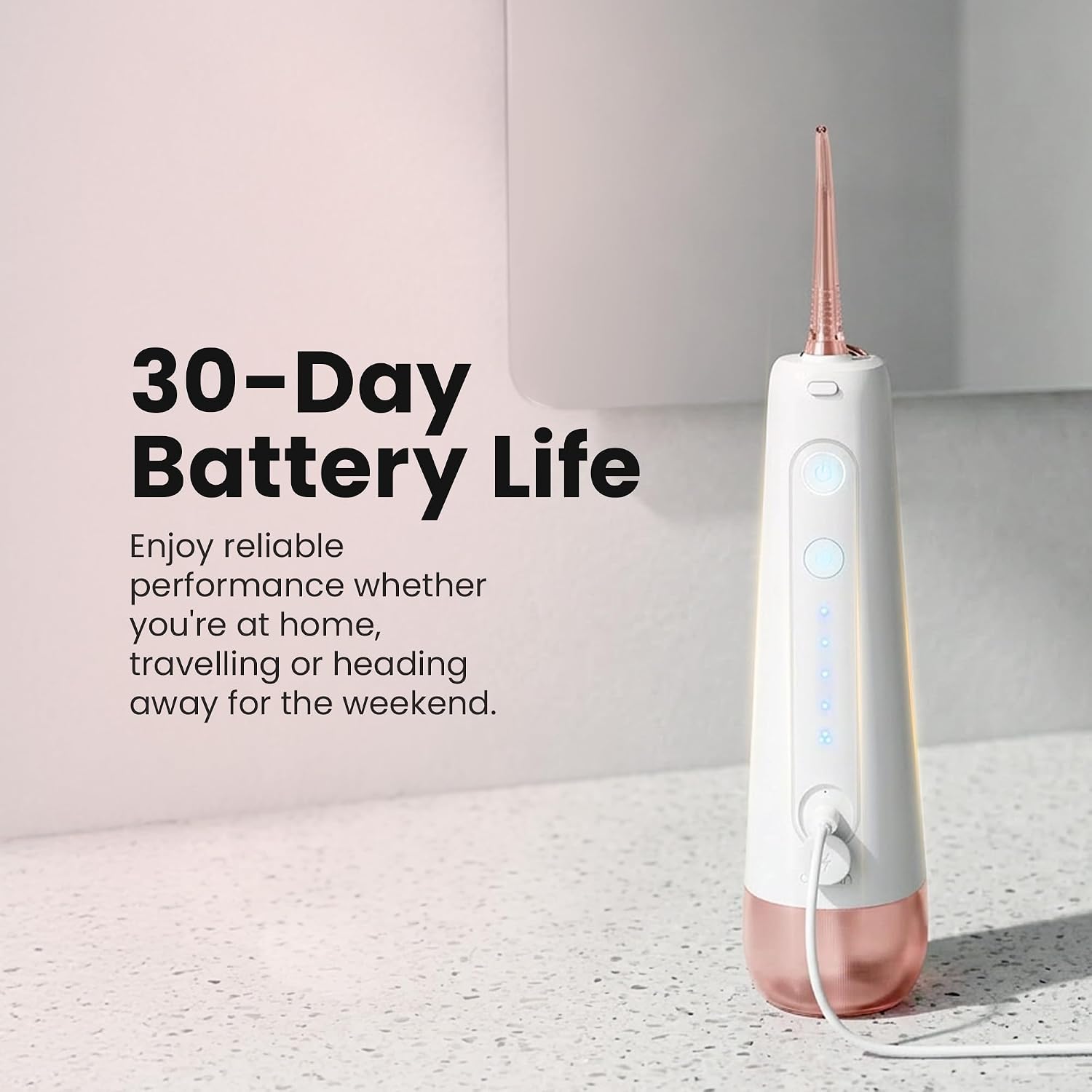 Oclean Oral Irrigator W10 Pink Color