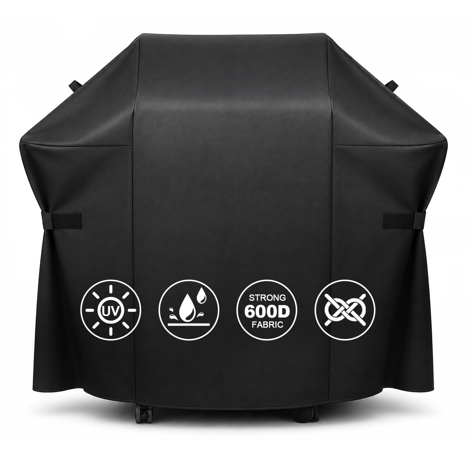 48 Inch 600D Heavy Duty BBQ Cover for Weber Spirit 2 Gas Grill