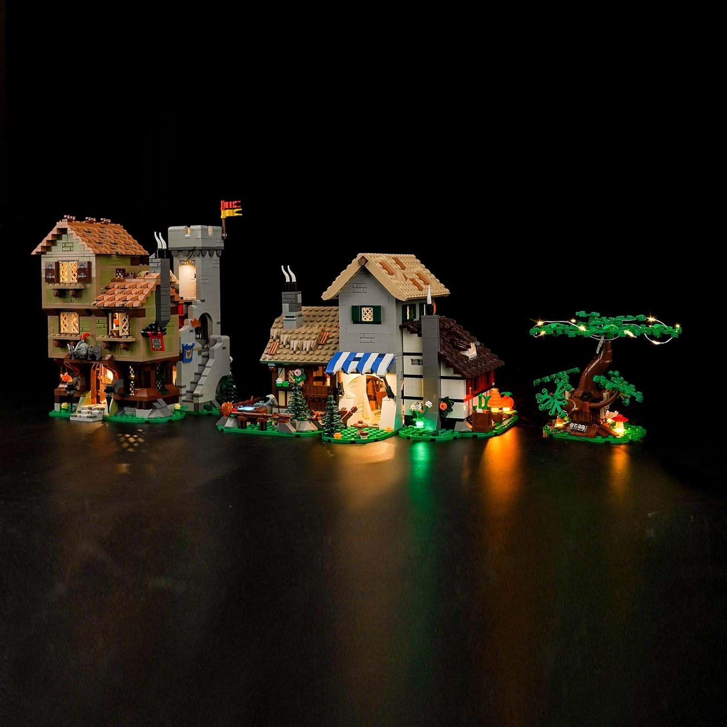 LED Light Kit Compatible with 10332 Medieval Town Square, Light Kit ONLY, The Model NOT Included (Standard)