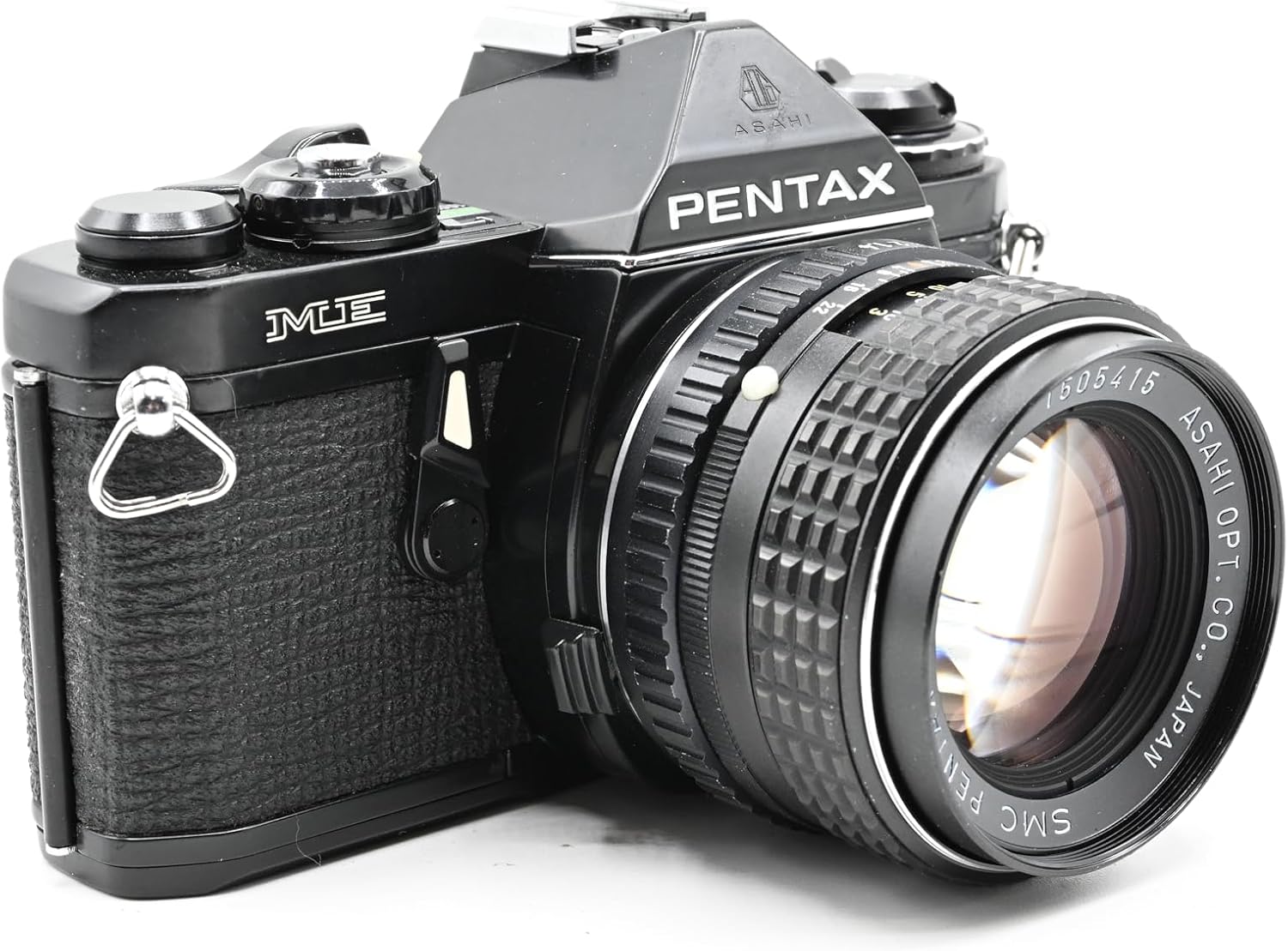 Pentax ME 35mm SLR Film Camera with Pentax PK Lens Mount System and Included MF/Manual Focusing Zoom Lens. Custom and Auto Shutter Options. (Renewed)